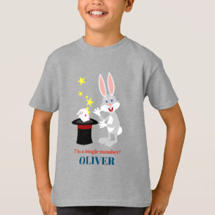 T-shirt Magicien Boy Show Fête d'anniversaire