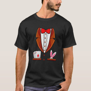 T-shirt Magicien Costume Magiciens Magie Simple Halloween