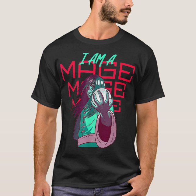 T-shirt Magicien De Mage _1  (Devant)