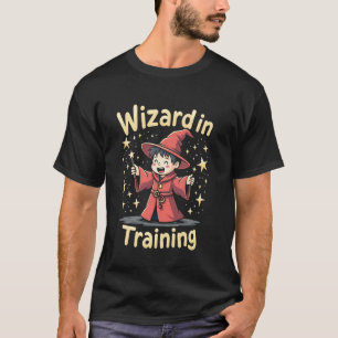 T-shirt Magicien en formation Sorcière apprentie Magicienn