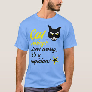 T-shirt Magicien Magicien Magicien Chats noirs Maman