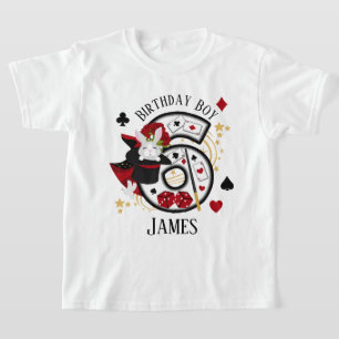 T-shirt Magicien sixième anniversaire Chemise magique anni