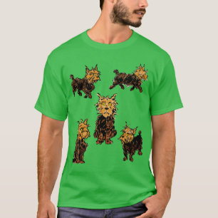 T-shirt Magicien Vintage Oz, Toto le chien chiot mignon