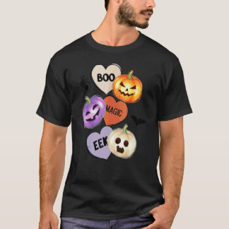T-shirt Magie de citrouille de saison de Boo Mignon automn