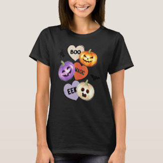 T-shirt Magie de citrouille de saison de Boo Mignon automn