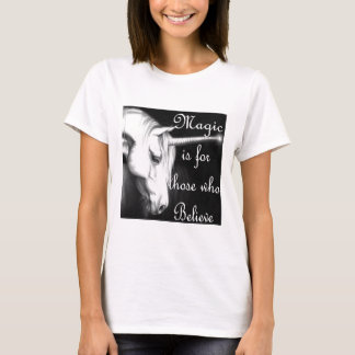 T-shirt Magie de licorne