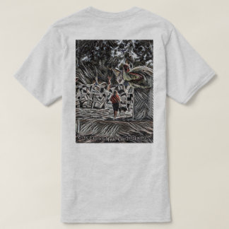 T-shirt magique de cercle de la Reine Califia