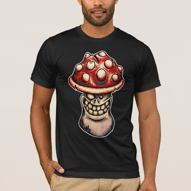 T-shirt magique de champignon par le DMT (Devant)