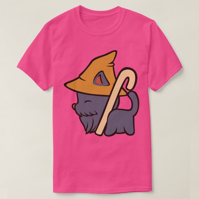 T-shirt Magnat Mage Sorcière de chat par Tobe Fonseca (Design devant)
