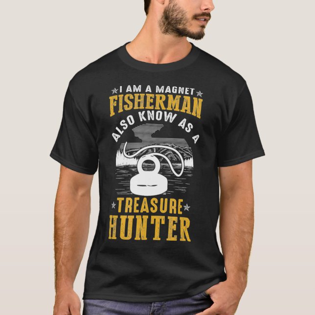 T-shirt Magnet Fisherman Également Connu Sous Le Nom De Ch (Devant)