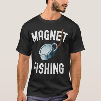 T-shirt Magnet Fishing Vintage Hobby
