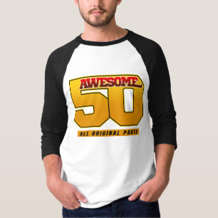 T-shirt Magnifique Anniversaire De 50 Ans