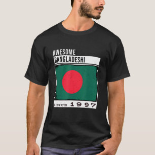 T-shirt Magnifique Bangladesh depuis 1997 25ème B