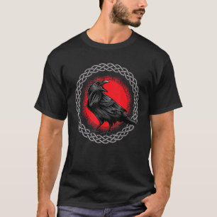 T-shirt Magnifique Black Crow Raven Bird Watch. Oiseaux Si
