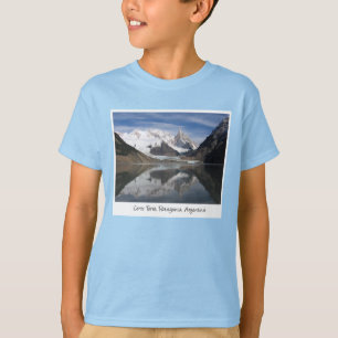 T-shirt Magnifique Cerro Torre, Patagonie, Vue sur la mont