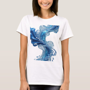 T-shirt Magnifique Chemise avec Citation WAVE DE L'EAU en