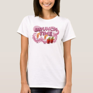 T-shirt Magnifique conception de chemise rose pour le BRUN