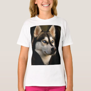 T-shirt Magnifique Coussin de Lancement Husky