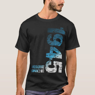 T-shirt Magnifique depuis 1945 77e anniversaire Né en 1945