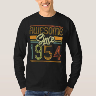 T-shirt Magnifique depuis 1954 68e anniversaire 68 ans Ann