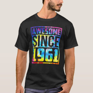 T-shirt Magnifique Depuis 1961 62 Ans 62e Anniversaire Cra