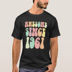T-shirt Magnifique Depuis 1961 Anniversaire 61 Anniversair