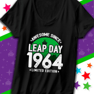 T-shirt Magnifique depuis 1964 Leap Année Jour Février 29 