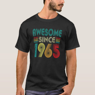 T-shirt Magnifique depuis 1965 57e anniversaire 57 ans Vin