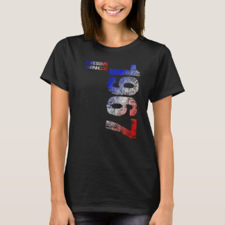 T-shirt Magnifique depuis 1967 55e anniversaire Né en 1967