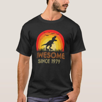 T-shirt Magnifique depuis 1979 Retro 43ème anniversaire Vi