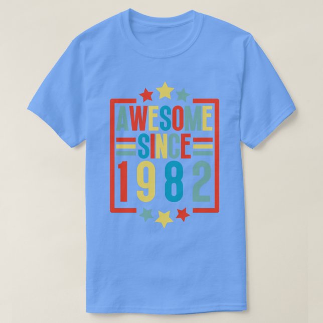 T-shirt Magnifique Depuis 1982 12 (Design devant)