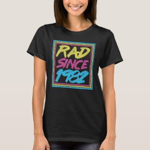 T-shirt Magnifique depuis 1982 Rad 80s Retro 41e anniversa