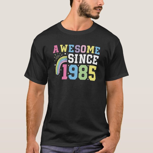 T-shirt Magnifique depuis 1985 38e anniversaire femmes 3 (Devant)