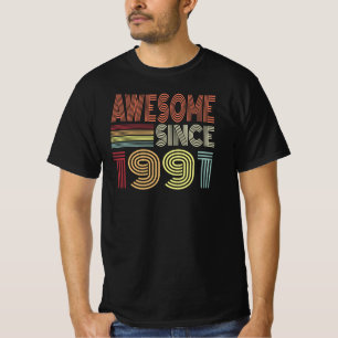 T-shirt Magnifique Depuis 1990 Retro Né En 1990 Anniversai