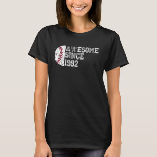 T-shirt Magnifique depuis 1992 31e anniversaire Baseball 3