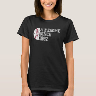 T-shirt Magnifique depuis 1992 31e anniversaire Baseball 3