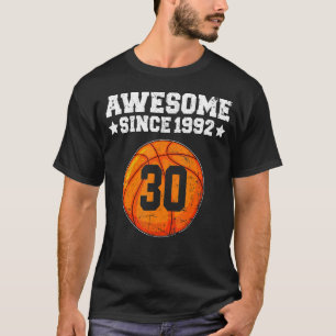T-shirt Magnifique depuis 1992 Basketball 30e anniversaire