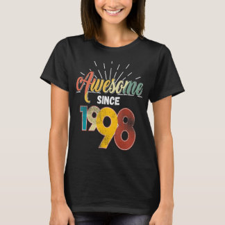 T-shirt Magnifique depuis 1998 25e anniversaire Rainbow Vi