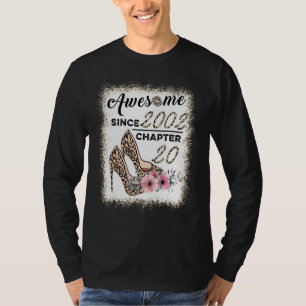 T-shirt Magnifique Depuis 2002 Chapitre 20 Chaussures Leop