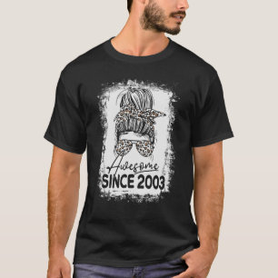 T-shirt Magnifique depuis 2003 20 Ans Leopard 20e Naissanc