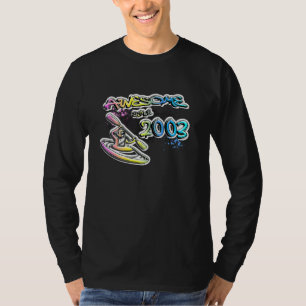T-shirt Magnifique depuis 2003 Kayaking Kayakers Graffiti