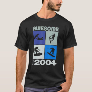 T-shirt Magnifique depuis 2004 Wakeboard lifestyle