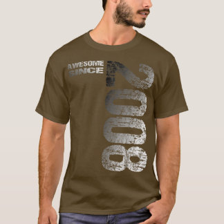 T-shirt Magnifique depuis 2008 14e anniversaire Né 2008