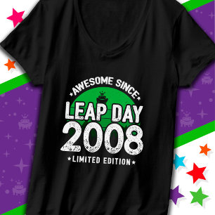 T-shirt Magnifique depuis 2008 Leap Année Jour Février 29