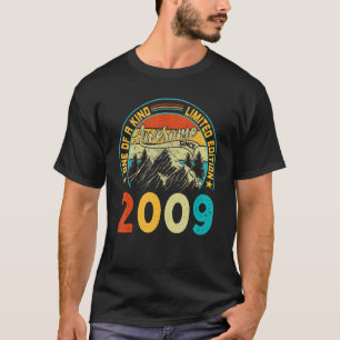 T-shirt Magnifique Depuis 2009 14 Ans 14ème Anniversaire