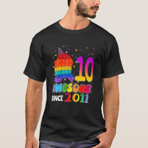 T-shirt Magnifique Depuis 2011 Parmi Pop It Avec Nous 10E