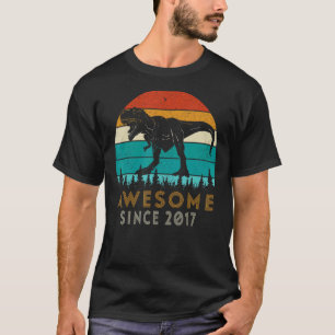 T-shirt Magnifique depuis 2017 5e Anniversaire Cadeaux Din