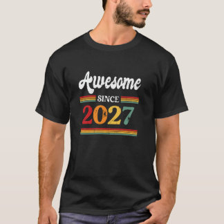 T-shirt Magnifique depuis 2027 Légende fête d'anniversaire