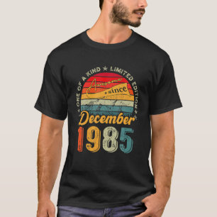 T-shirt Magnifique Depuis Décembre 1985 37 Ans 37ème