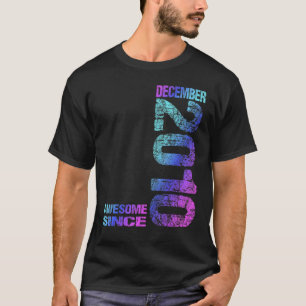 T-shirt Magnifique depuis Décembre 2010 13ème anniversaire